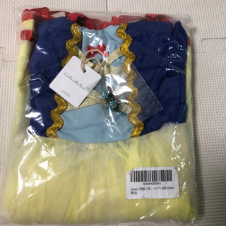 〈新品未使用〉白雪姫　ドレスと髪飾りセット　100サイズ