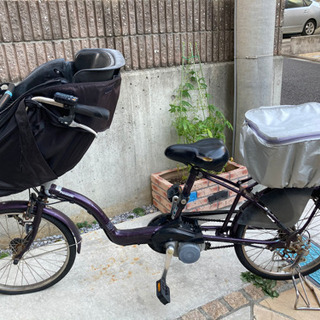 【ネット決済・配送可】○子供乗せ電動自転車○Panasonicギ...