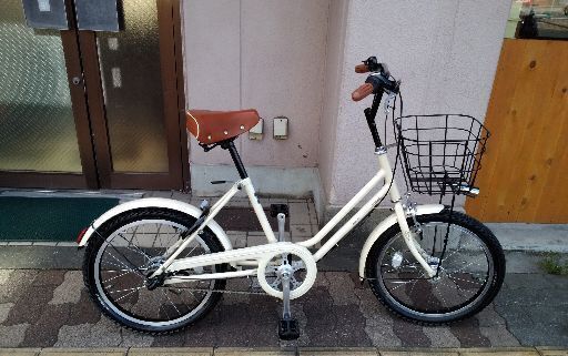 美品☆BRIGESTONE VEGAS[ベガス]20型 ミニベロ 内装3段/点灯虫/クリームアイボリー