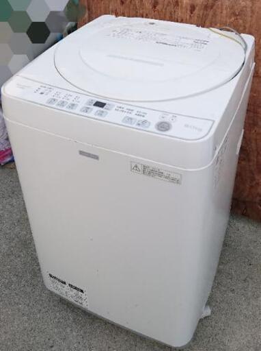 激安特価☆2016年製 SHARP 洗濯機 6kg☆