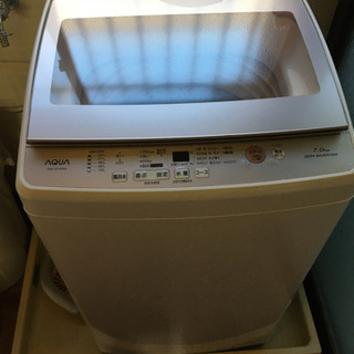 洗濯機 アクア 7kg  2018年製の画像