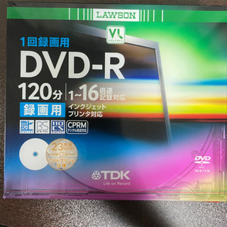 DVD-R 1枚、DVD-RW 5枚