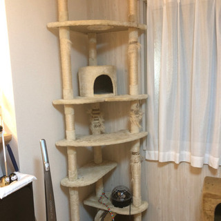 猫タワー　中古　改造、DIYに