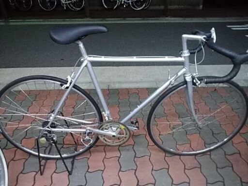 メーカー不明クロモリロードバイク