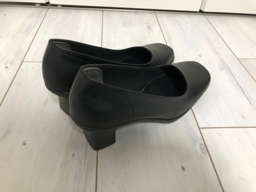 引き渡し予定者決定女性靴黒就活にいかがですか ハピ 武庫川団地前の靴 ローファー の中古あげます 譲ります ジモティーで不用品の処分