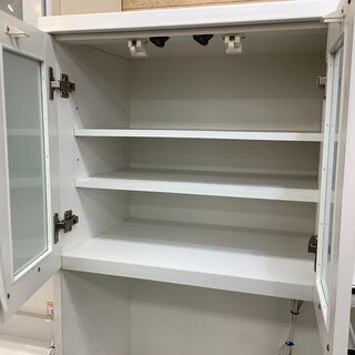 ニトリ 3枚扉キッチンボード キズ・汚れ有