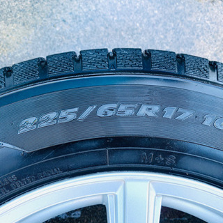 225/65R17 美品❗️バリ山スタッドレスタイヤ ホイール4本セット