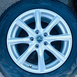 225/65R17 美品❗️バリ山スタッドレスタイヤ ホイール4本セット