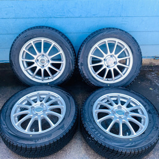 バリ溝❗ スタッドレス&アルミホイール4本セット 175/65R15‼️