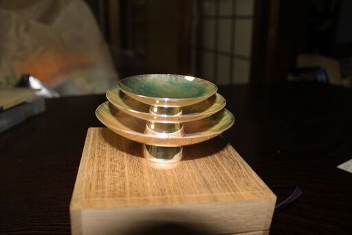 銀杯（三段）