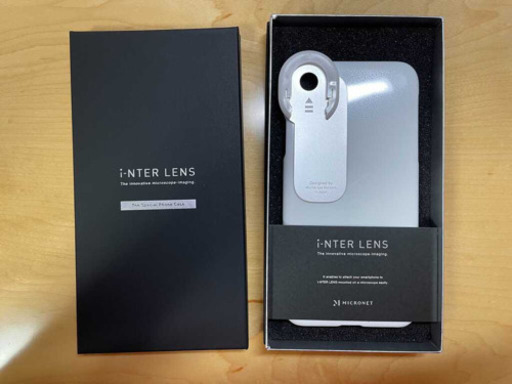 顕微鏡用iPhone取り付けアダプター i-NTER LENS 用 (ぎんたーちゃん 