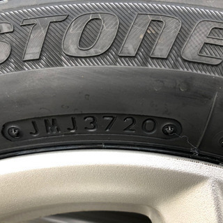 新品スタッドレス‼️ ブリザック‼️ 155/65R14‼️ 中古ホイール‼️