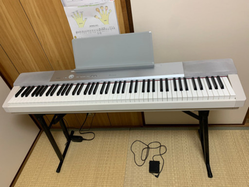 カシオ 電子ピアノ PX-150WE ホワイト