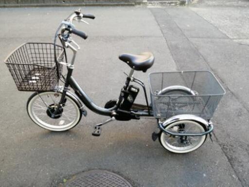 美品★ペルテック 電動アシスト三輪車