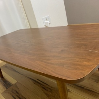木製 折りたたみテーブル / ウォルナット