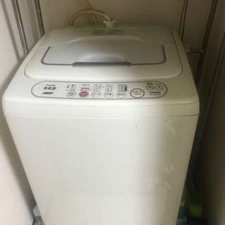 【ネット決済】洗濯機東芝AW-50GA(W)