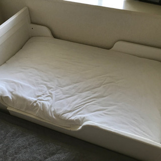 値下げ！【12/4〜6AMまでのお引取り】IKEA 伸長式ベッドキッズ用
