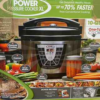 電気圧力鍋　Power pressure cooker