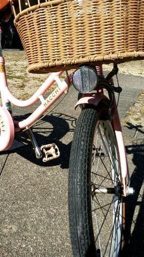 子供用自転車　ハッチ　18インチ　ピンク