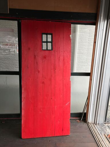 寸法間違えて作ったガレージの重い木のドアのオランダの納屋風 And 羽後本荘のその他の中古あげます 譲ります ジモティーで不用品の処分