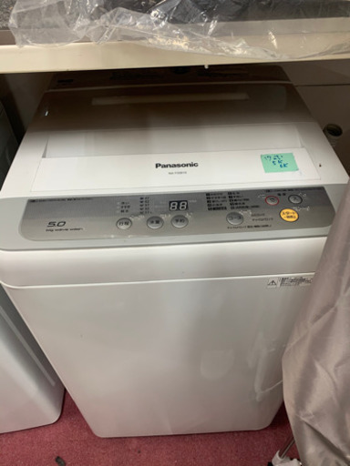 Panasonic 洗濯機　5.0キロ　2017年