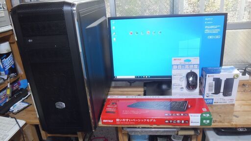 自作機　Core i7 4770K載マシン　フルセット