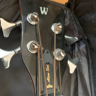 Warwick ワーウィック ALien Rockbass 4弦 WAC1574 10PP SAG FR エレアコベース ソフトケース付
