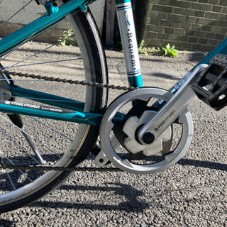 【坂道スイスイ♪】明日掲載終了！充電不要アシスト クロスバイク【使用1年未満】