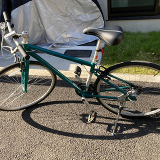 【坂道スイスイ♪】明日掲載終了！充電不要アシスト クロスバイク【使用1年未満】