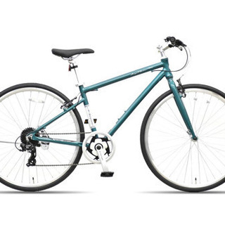 【坂道スイスイ♪】明日掲載終了！充電不要アシスト クロスバイク【使用1年未満】