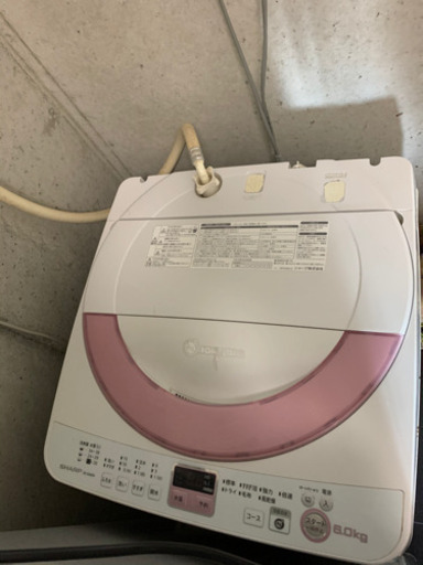 当社の 【値下げ】洗濯機　6.0kg 洗濯機