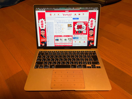 【美品】【early2020】macbook air 13インチ ゴールド