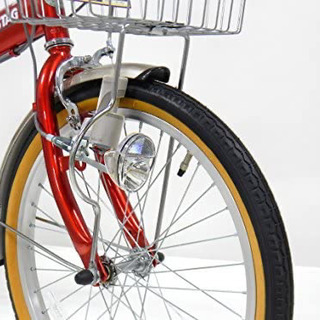 キャプテンスタッグ(CAPTAIN STAG) ファスター 折りたたみ自転車 FDB206 シマノ6段変速/リモコンレバー付きLEDライト　アウトドア