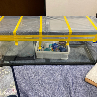 120センチ水槽セットで売ります