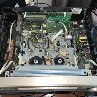 S-VHS PALビデオデッキ ビクター HR-S7600EU(中古品）-引取限定 冷蔵 