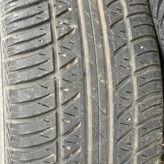社外アルミホイールタイヤ付き4本セットです‼️