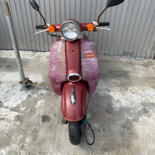 お洒落なレトロスクーターホンダ ジョルノクレア 部品取り用