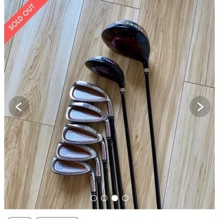 レディース☆ゴルフバッグセット クラブ7本付き