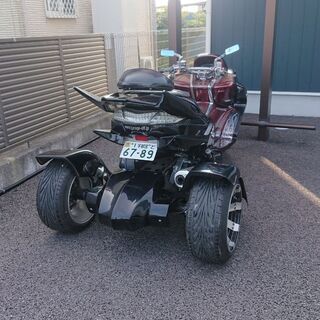 商談中　希少車　ヤマハ　マジェスティー２５０　トライク　ノーヘル　普通車免許　２名乗車 商談中 希少車 ヤマハ マジェスティー250 トライク ノーヘル 普通車