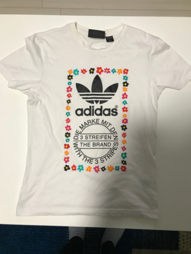 Adidas アディダスtシャツ白ホワイトmサイズ Tatsuakisp 中島公園の服 ファッションの中古 古着あげます 譲ります ジモティーで不用品の処分