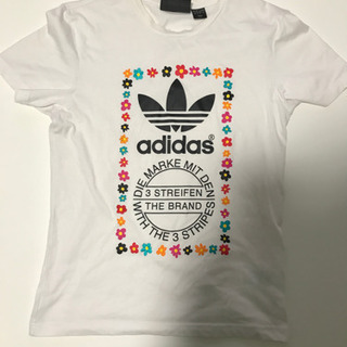adidas アディダス　Tシャツ　白　ホワイト　Mサイズ
