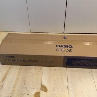 【ネット決済】CASIO CTK-240 キーボードピアノ