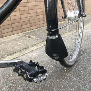 昭和　レトロ　自転車　６段変速　オートライト　当時物パーツ多数使用　昭和レトロ