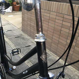 昭和　レトロ　自転車　６段変速　オートライト　当時物パーツ多数使用　昭和レトロ