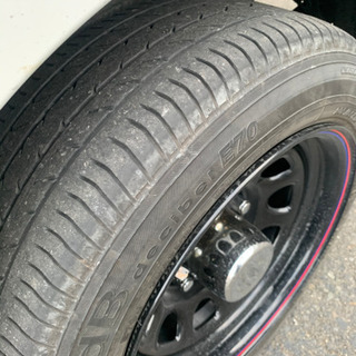 ハイエース　ホイール　8j ハミタイ