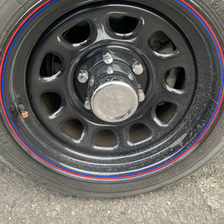ハイエース　ホイール　8j ハミタイ