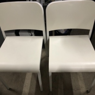 【ネット決済】IKEAの白い椅子