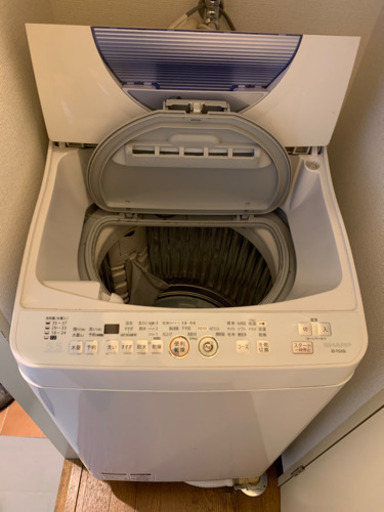 シャープ縦型洗濯乾燥機