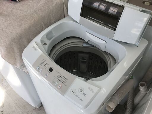 ハイアール6.0K洗濯機　2015年製！！分解クリーニング済み！！