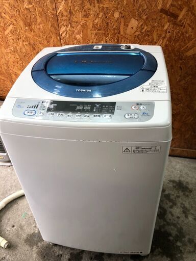 D2102　東芝　洗濯機　8㎏　2010年